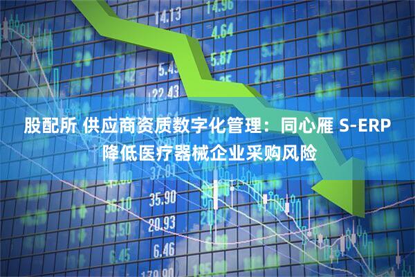 股配所 供应商资质数字化管理：同心雁 S-ERP 降低医疗器械企业采购风险