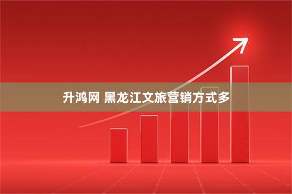 升鸿网 黑龙江文旅营销方式多