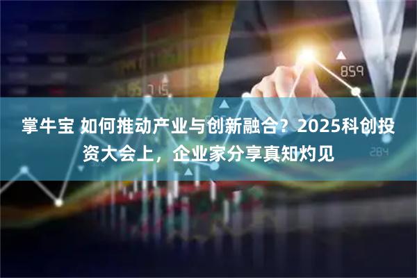 掌牛宝 如何推动产业与创新融合?2025科创投资大会上,企业家分享真知灼见